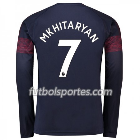 Camisetas Arsenal Mkhitaryan 7 Segunda Equipacion 2018/2019 Manga Larga